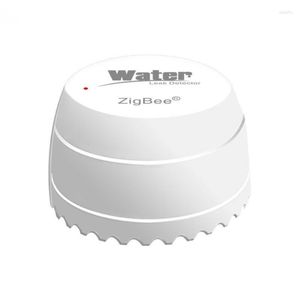 Smart Home Control Zigbee capteur d'eau longue durée de vie de la batterie Support App Flood Work Tuya