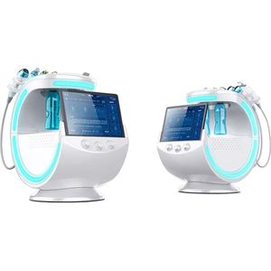 Smart Ice Blue Plus 7 en 1 Oxygen Hydro Dermabrasion Bubble Machine avec fonction de détection de la peau
