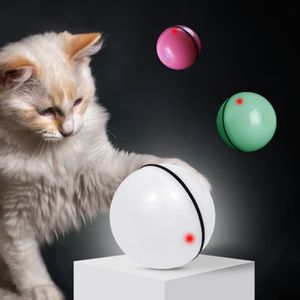 Smart Interactive Cat Play and Toys Ball Usb Rechargeable Motion Activated Rotation automatique électronique Pet Toy T200720