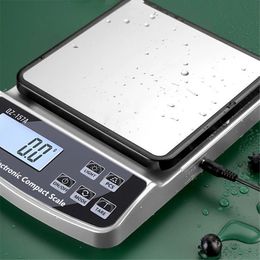 Balance de cuisine intelligente avec calibrage 3KG10KG15KG pesant la Balance de café alimentaire balances numériques cuisson outils de mesure de cuisson 240325