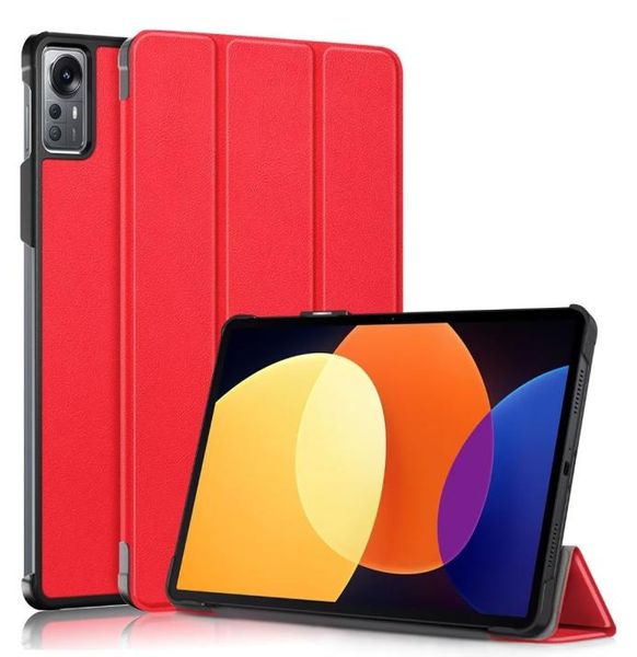 Fundas de cuero inteligentes para Xiaomi Mi Pad 5 Pro 124quot 2022 pulgadas funda delgada ligera protectora triple cubierta Tablet PC Tab A6765755