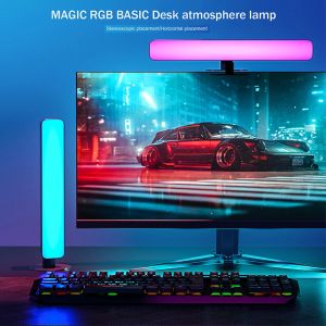 Smart LED Light Bar Gaming Lights USB Couleur à changement de jeu Détravouge TV de jeu avec télécommande pour décor de chambre à coucher