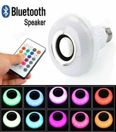 Smart Led Light Wireless BT Speaker 12W RGB Lamp 110V 220V Muziekspeler o met afstandsbediening4644714