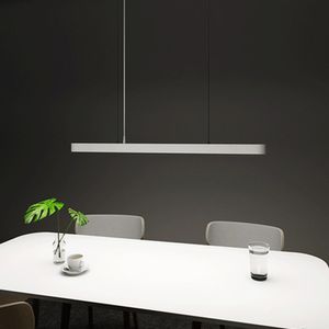 Lámpara colgante LED inteligente para cena, luz de ambiente colorida, brillo ajustable Ra95 CRI 1800lm, compatible con Control por aplicación