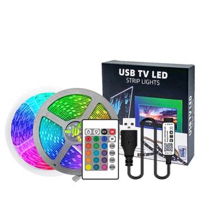 Smart Led Strip Lights 16.4ft WiFi LED's verlichtingswerkassistent, Bright 5050 16 miljoen kleuren App Control en Music Sync voor Home Kitchen TV Party Usastar