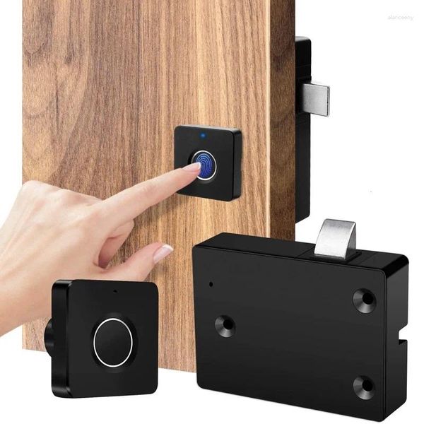 Cerradura inteligente con aplicación Bluetooth, cajón, armario, huella Digital, archivo Digital, letra, sin llave, muebles biométricos electrónicos de madera