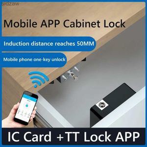 Smart Lock Electronic Duwer Lock Remplacement avec intelligent via l'application de verrouillage + IC INDRICTION COINT LOCK WX