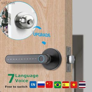 SMART LOCK SMART DOORGANG Vingerafdruk Wachtwoord Digitale Lock Tuya -applicatie Keyless Door Lock WX