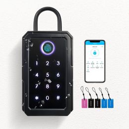 Smart Lock Z50 extérieur étanche sécurité sûre mot de passe Intelligent serrure de stockage Tuya ou TTLock APP boîte à clés boîte antivol serrure de porte intelligente 231023