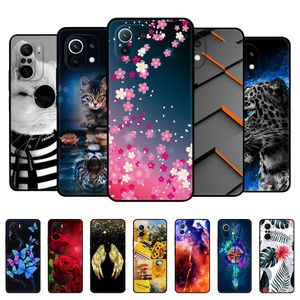 Pour Xiaomi Mi 11 / Lite 5G NE 4G 11i Ultra Coque Arrière Couverture de Téléphone Xiomi 11Lite Silicon Soft Black Tpu Case