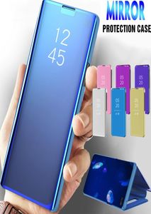 Smart Mirror Flip Case pour iPhone 12 Mini 11 Pro XR XS MAX Kickstand Magnetic Shockproof Hover sur 7 8 Plus Case6668579