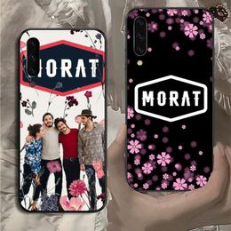 Smart Morat Band Cell Telephone Case pour Samsung Note 9 10 20 Plus Pro Ultra J6 J5 J7 J8 Black Soft Phone Cover Funda