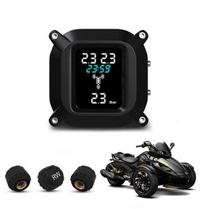 Smart Motorcycle TPMS Trikes Band Drukmonitor Systeem Auto Beveiligingsalarmsystemen Bandendrukwaarschuwing voor 3 Wheelers