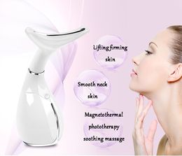 Smart Neck Massager Vibration Lifting Anti-Aging Schoonheid Anti Rimpel Eletric Fysiotherapie Apparaat Facial Turchen Neck Care Tools