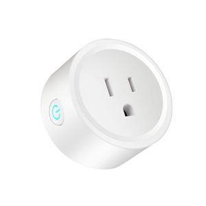 Smart Plugs WiFi Outlet Timer Socket Trabajo 10A 16A Monitor de energía de energía Alexa Plug con Alexa Google Home Asistente remoto