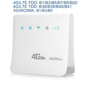 Enchufes de alimentación inteligentes, enrutadores Wifi de 300Mbps, enrutador móvil 4G con puerto LAN, compatible con tarjeta SIM, enrutador inalámbrico portátil, enchufe europeo