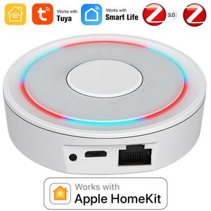 Prises d'alimentation intelligentes HomeKit ZigBee Hub Home Bridge APP Télécommande Fonctionne avec Alexa Tuya SmartLife 230712