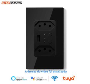 Smart Power Plugs WiFi WiFi Brésilien Smart Brésilien USB Prise Brésil électrique Suisse Switzerl