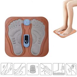 Almohadilla de masaje de pies 3D EMS recargable inteligente, alivia el dolor, relaja el pie, acupresión, estimulación muscular, mejora la circulación sanguínea 240127