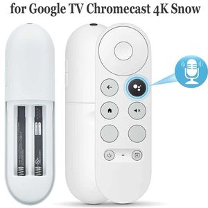 Smart afstandsbediening G9n9n Remote Control vervanging IR Remote Bluetooth-compatibele stem Universele afstandsbediening voor Google TV Chromecast 4K Snowl2405