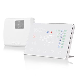 Télécommande intelligente maison WiFi Thermostat température ler chauffage électrique eau chaudière à gaz fonctionne Programmable LED tactile APP 221119