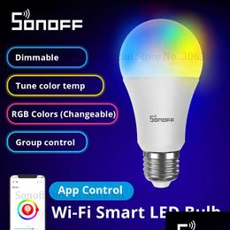 Smart Remote Control Al Manoff SONOFF B05BLA60 LED BB Dimmer Wifi Light BBS 220V240V funciona con Alexa Drop entrega Electronics DHQ6Z