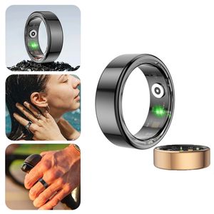 Smart Ring 2024 Smartring R02 Health Monitoring IP68 Waterdichte multisportmodi Bluetooth Sleep Tracker Finger Ring draagbare gezondheidsbewaking