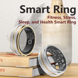 Smart Ring Men Blood Oxygen Presión Presión Sleep Monitor Sport Health Intelligent Health Women for Android IOS 240423
