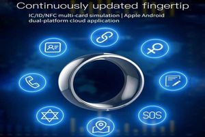 Smart Ring New RFID Technology NFC ID IC M1 Magic Finger pour Android iOS Windows Phone Watch Accessorie6374523