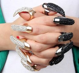 Smart Rings Nail Rings White Black vol boorhyperbool nagel Hawk Claw Ring For Women Jewelry2930809