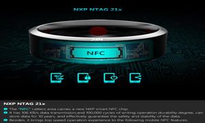 Les anneaux intelligents portent JAKCOM R3 NFC Magic pour iPhone Samsung HTC Sony LG iOS Android Windows NFC Mobile Phone8506707