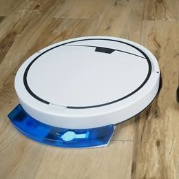 Aspirateur robot intelligent avec contrôleur, nettoyeur robotique RS300, boîte à poussière 400ML, réservoir d'eau, sans enchevêtrement, forte aspiration, mince, à faible bruit, télécommande,