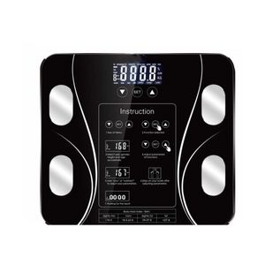 Smart Scales Digital Body Fat Scale Smart Wireless Badkamer Health Samenstelling Analysator Coloful Elektronische weegschalen met app Bluetooth 221117