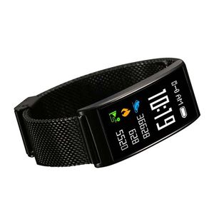 Bracelet intelligent pression artérielle sport montre intelligente Message alerte IP68 étanche Fitness podomètre Tracker montre-bracelet intelligente pour Android iPhone