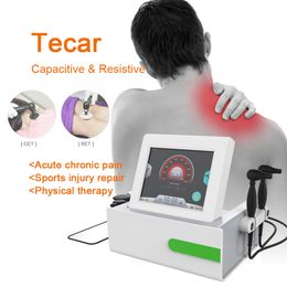 Smart Tecar Équipement de physiothérapie Gadgets de santé Radiofréquence RF Diathermie CET RET Tecar de transfert d'énergie pour la gestion de la douleur