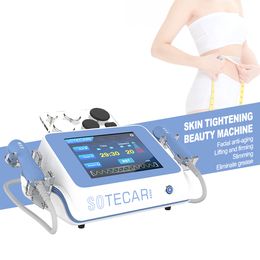 Machine intelligente de physiothérapie d'équipements de thérapie physique de diathermie à ondes courtes Tecar 448K