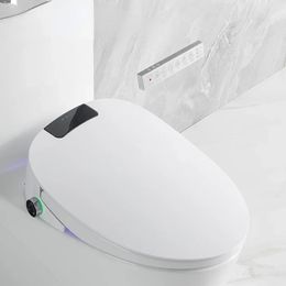 Siège de toilette intelligent couverture de bidet électrique bidet intelligent chaleur propre Massage sec 240322