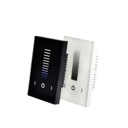 Smart Touch Panel Dimmer Wall Switch DC 12V 24V 255 Niveau helderheid LED -controller met één kleur voor LED -strips Paneellichten