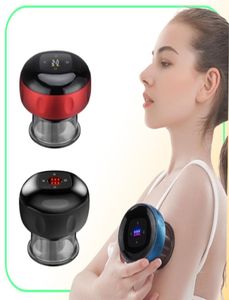 Smart Vacuum Suction Cup Terapia Massage Massage Massage Masajeador Anticelulita Copas de cuerpo Copas recargables de grasa para quemar el dispositivo de adelgazamiento 224231067