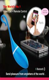 Smart Video REALOV APP Vibrateurs magiques sans fil Boule vibrante Contrôle Bluetooth Gsport Stimulateur de clitoris Sex Toy pour femme Y207180942