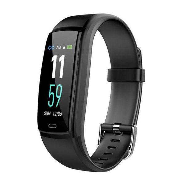 Smart Watch Pression de l'hypertension carrément carrément Tracker de fitness Smart Watch Bracelet intelligent imperméable pour iOS Android Phone Mobile Wristarch