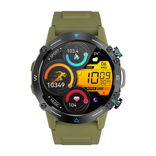 Reloj inteligente Bluetooth Talk reloj inteligente al aire libre tres llamadas antideportivas medidor impermeable paso deporte COLMI M42