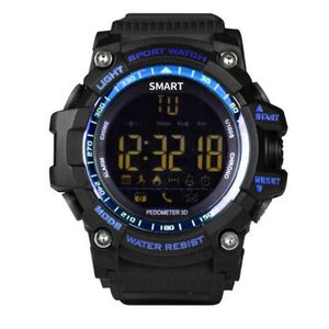 Reloj inteligente Bluetooth impermeable IP67 5 ATM pulsera Relogios podómetro cronómetro reloj de pulsera reloj deportivo para iPhone Android reloj de teléfono móvil