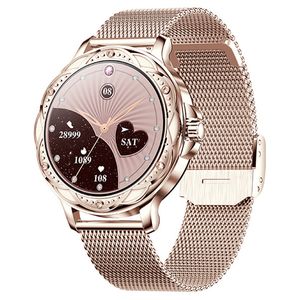 Montre intelligente CF12 Bluetooth appel fréquence cardiaque et surveillance de la pression artérielle informations météo sport montre intelligente anneau