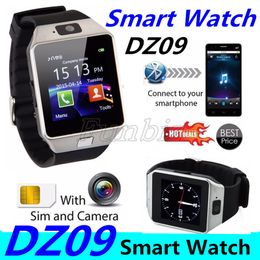 DZ09 1,44 inch Smart Watch-polsband Intelligent Sporthorloge inteligente horloges met Sim TF-kaartpoort