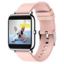 Smart horloge fitness tracker 1,4 inch TFT LCD smart watch IP67 waterdicht horloge met bloeddruk gezondheid rubber horloge P22
