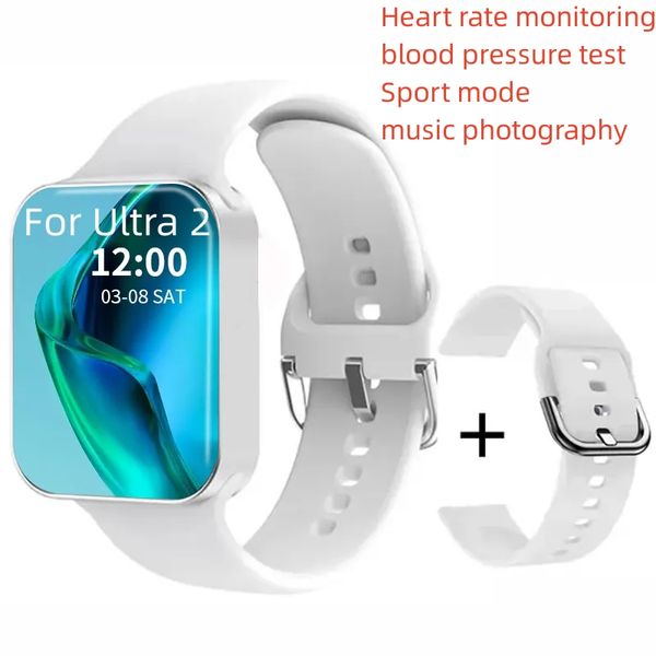Reloj inteligente para Apple Watch Ultra 2, 49mm, reloj deportivo para hombre, caja con correa de carga inalámbrica, funda protectora