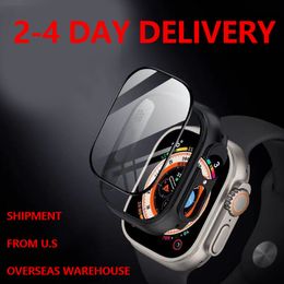 smart watch voor Apple Watch Ultra Series 9 49 mm iWatch marine band smart watch sporthorloge draadloos oplaadband doos beschermhoes