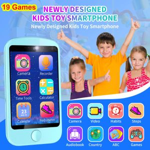 Smart Watch voor kinderen 2G Camera Video opname Muziek afspeeltometer 19 Game Habits Tracking Girls and Boys Clock A16 Childrens Smartphone 240517