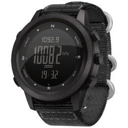 Smart Watch voor heren Hoogtemeter Barometer Thermometer Kompas Militaire digitale klok Outdoor Smartwatch Waterdicht 50m